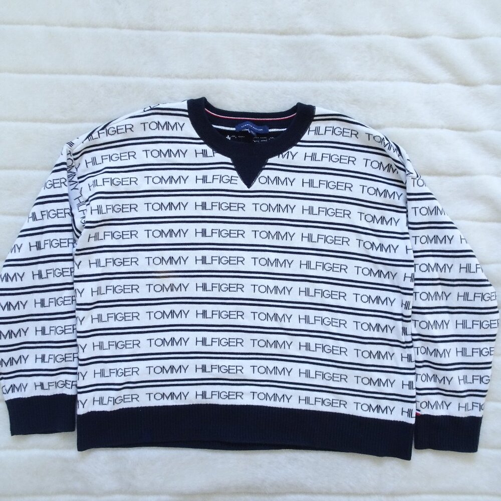 Tommy Hilfiger Pullover Sweater Oversize Large